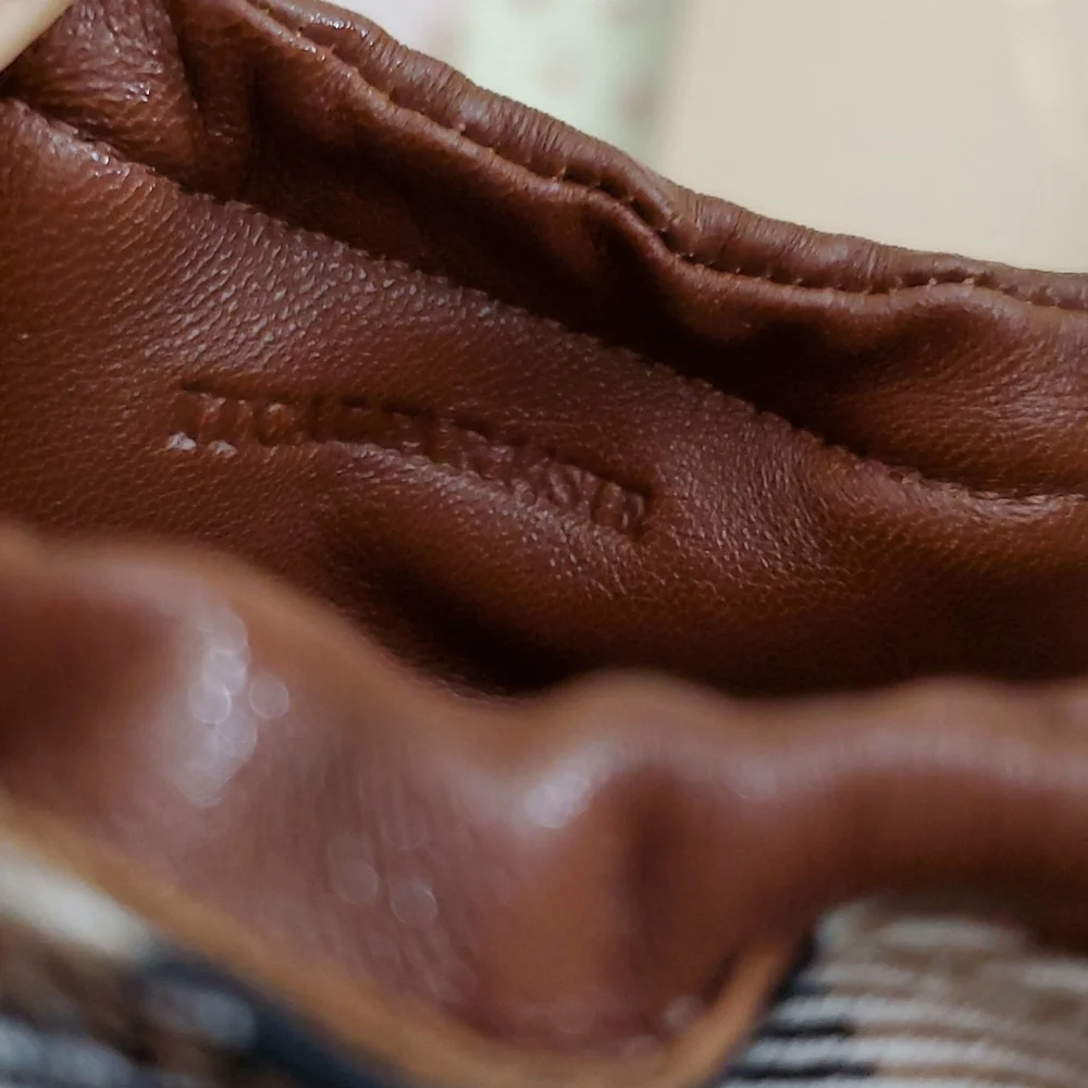 Burberry ballet flat shoes nova check plaid  buckled Leather 36 6 - Picture 5 of 9